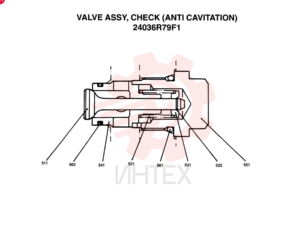 CHECK VALVE 24036R79F1