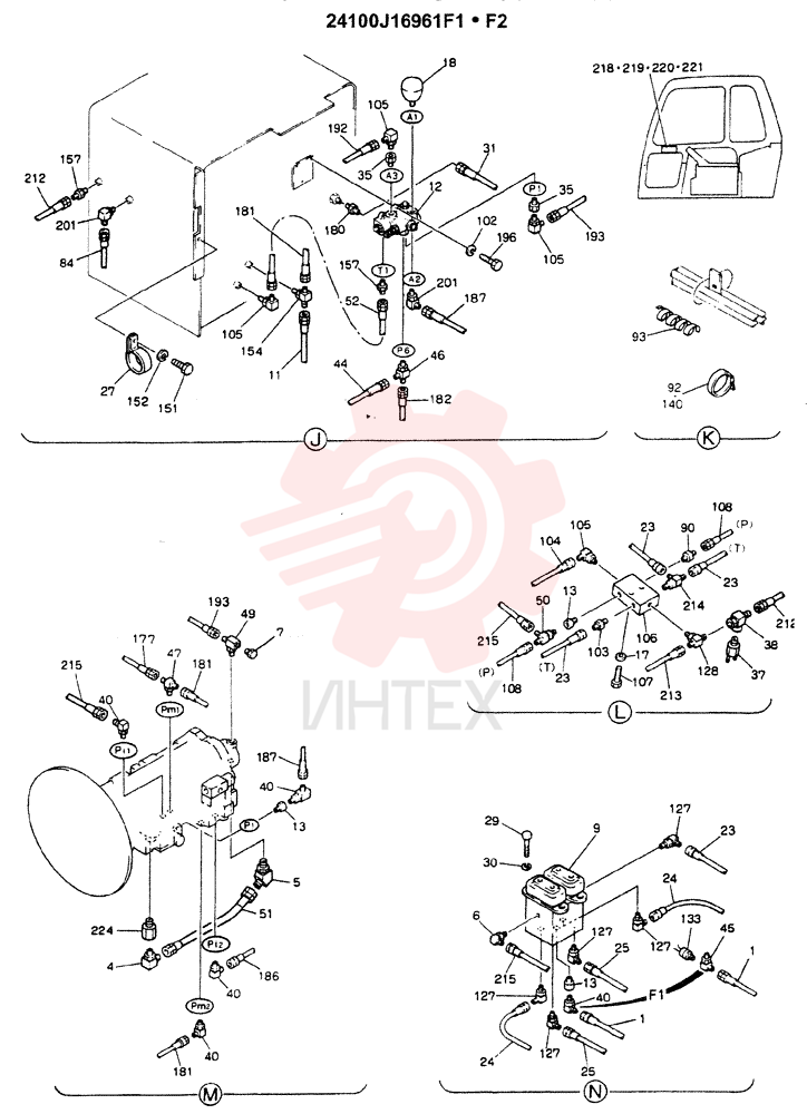CONTROL ASSY, REMOTE 24100J16961F1 (3)
