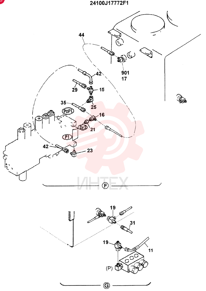 CONTROL ASSY, REMOTE (REWORK) (EXTRA & BREAKER) 24100J17772F1 (1)