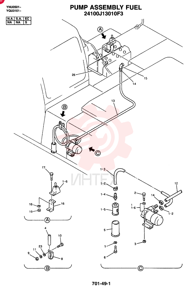 FUEL PUMP 24100R156F2