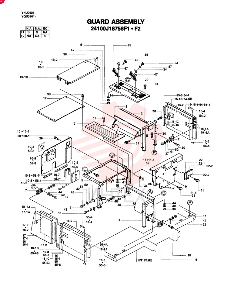 GUARD ASSY 24100J18756F1 (2)