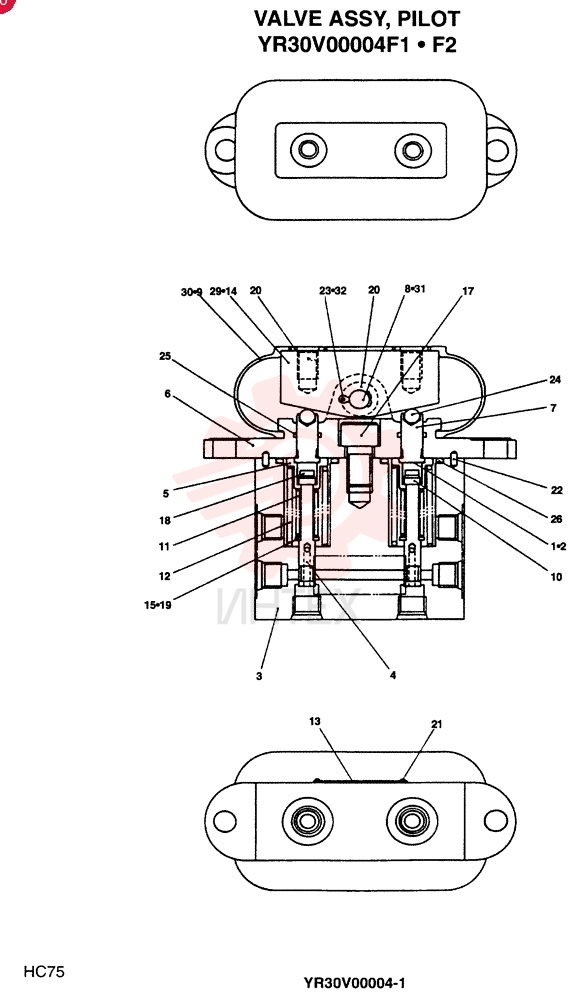 PILOT VALVE YR30V00004F1