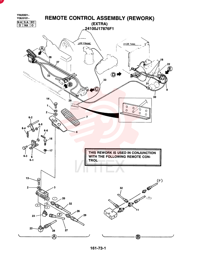 REMOTE CONTROL ASSY, (REWORK) (EXTRA) 24100J17876F1 (2)