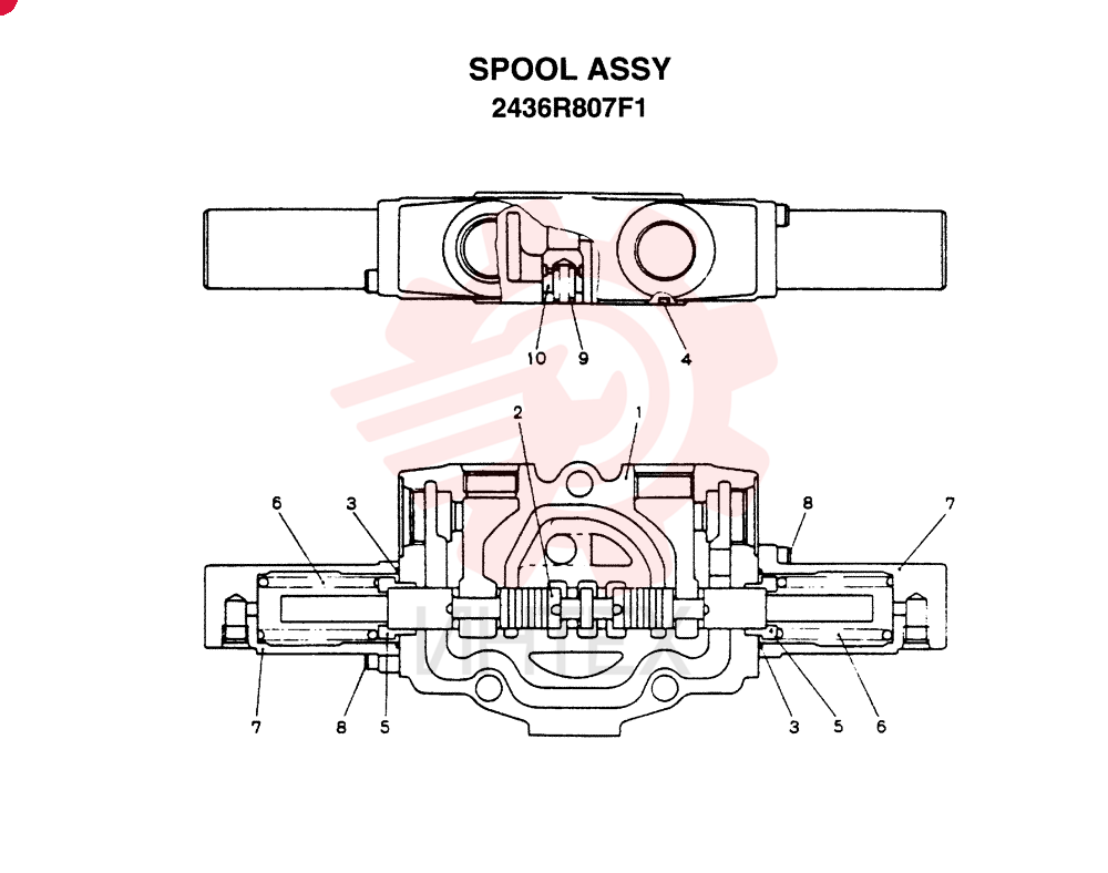 SPOOL 2436R807F1