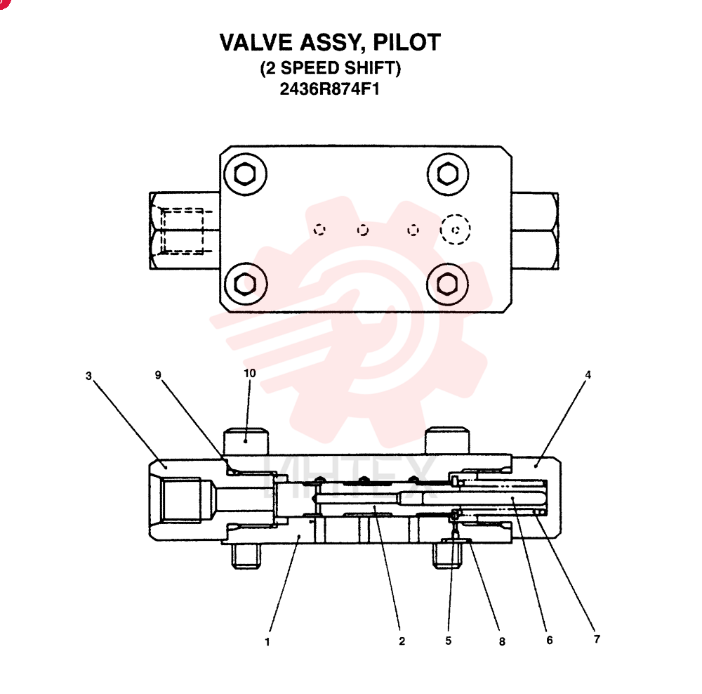 VALVE 2436R874F1