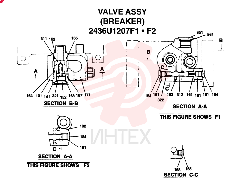 VALVE 2436U1207F1