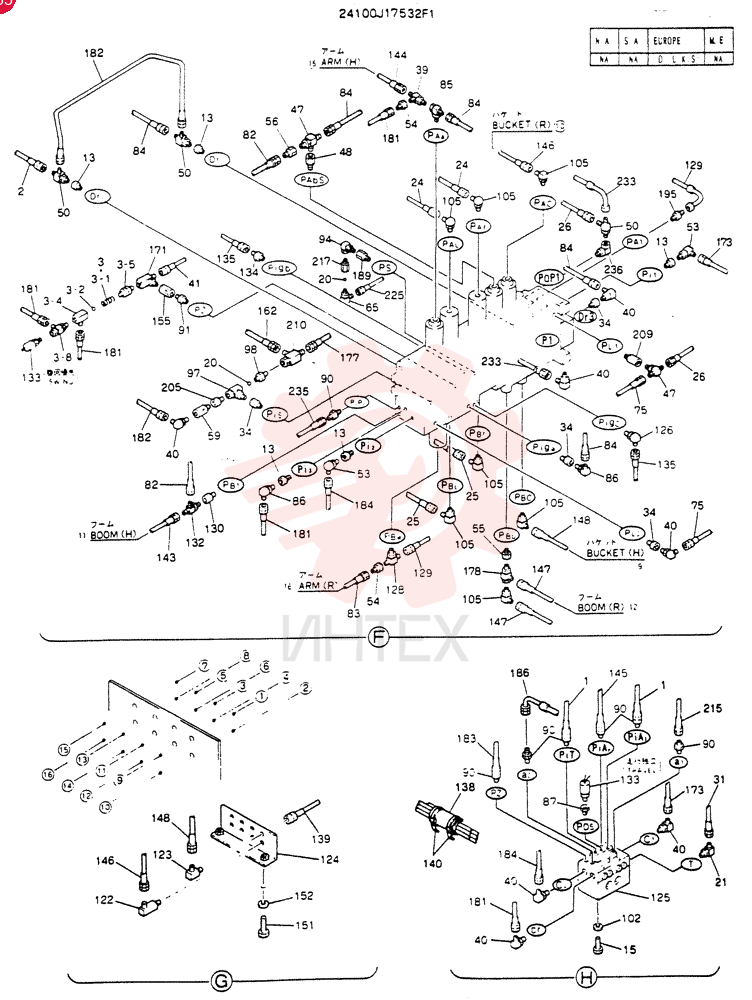 CONTROL ASSY, REMOTE 24100J17532F1 (3)