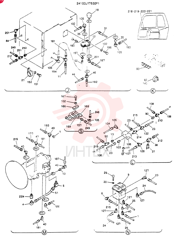 CONTROL ASSY, REMOTE 24100J17532F1 (1)
