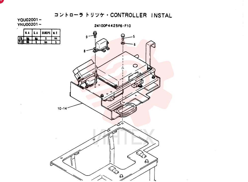 CONTROL UNIT 24100P4425F6