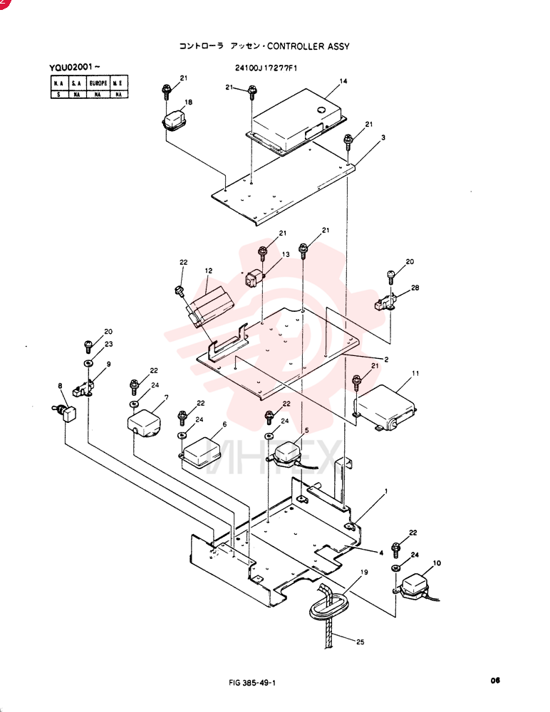CONTROL UNIT 24100J17277F1 (2)