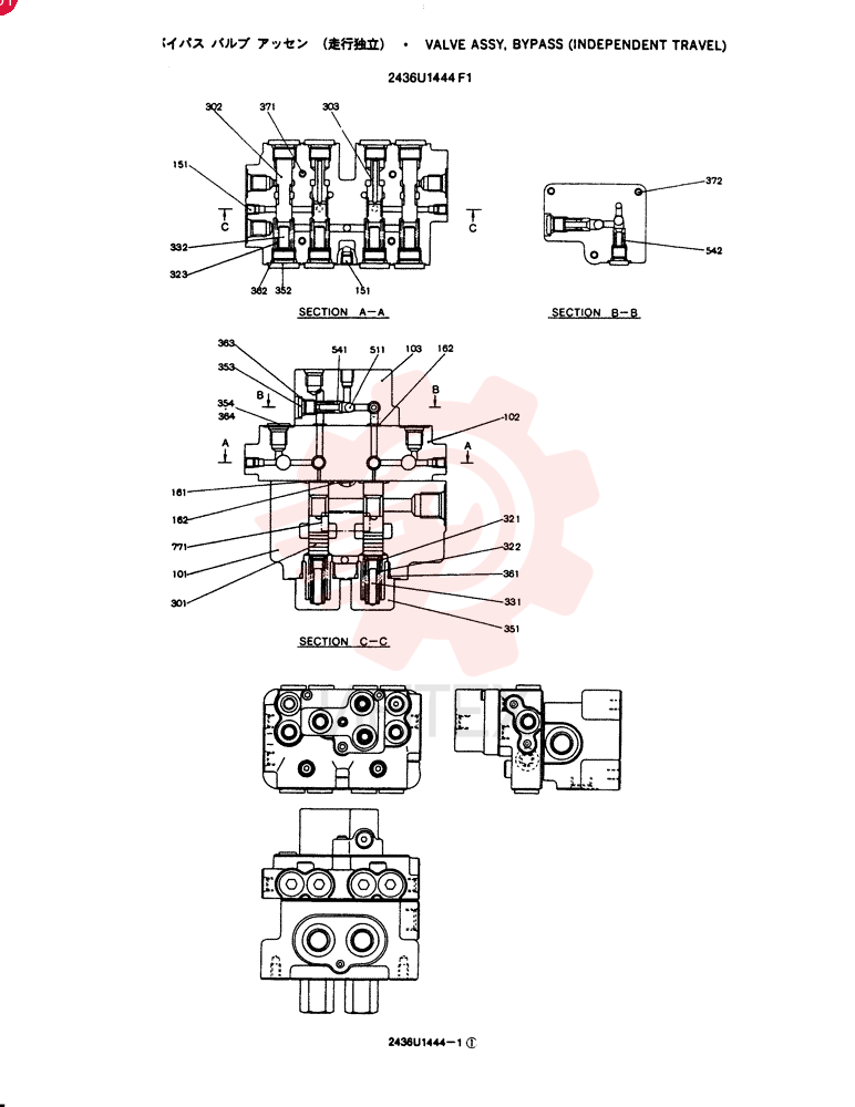 VALVE 2436U1444F1