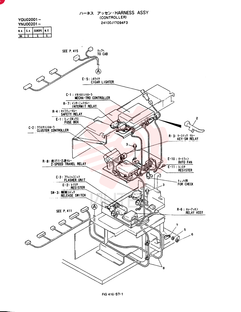 WIRE HARNESS 24100J17094F3
