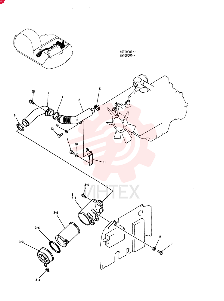 CLEANER ASSY, AIR YN11P00008F1