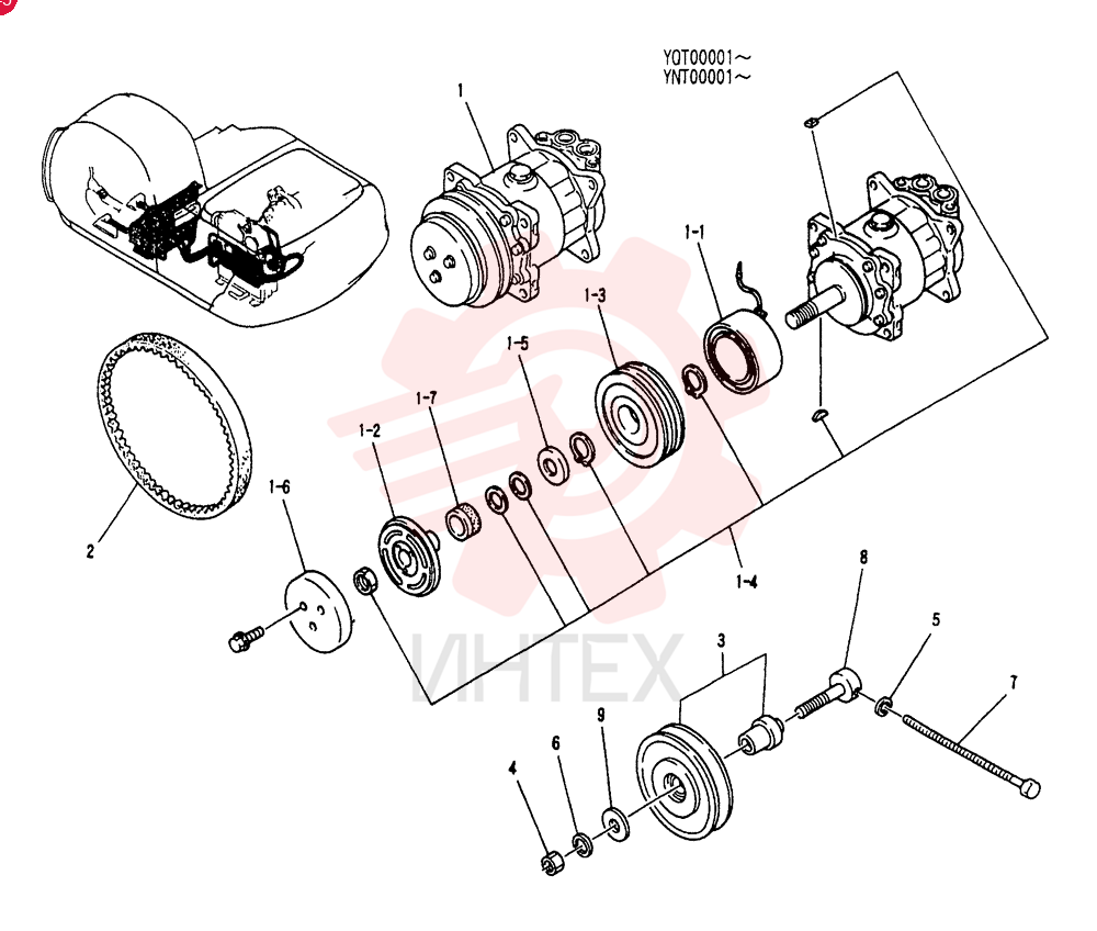 COMPRESSOR YN91V00002F1