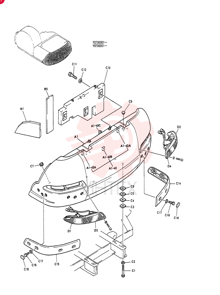 COUNTERWEIGHT YN60C00037D2