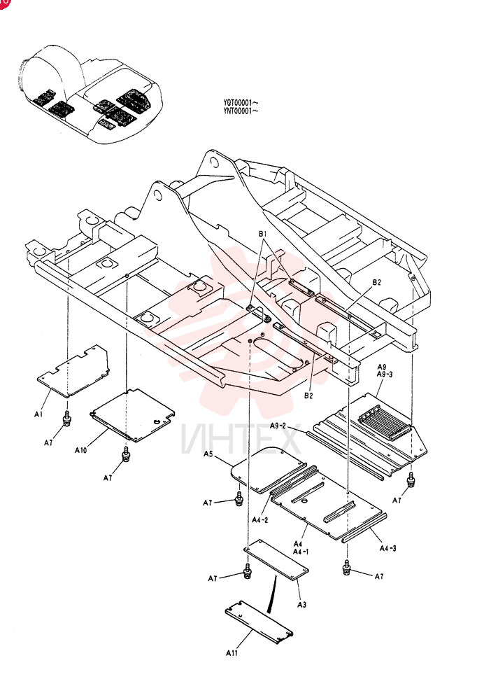 COVER ASSY UNDER YN24C00006F2