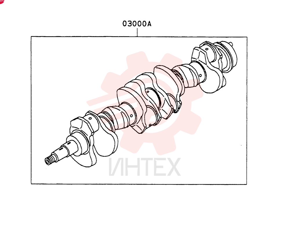 CRANKSHAFT VAME082578
