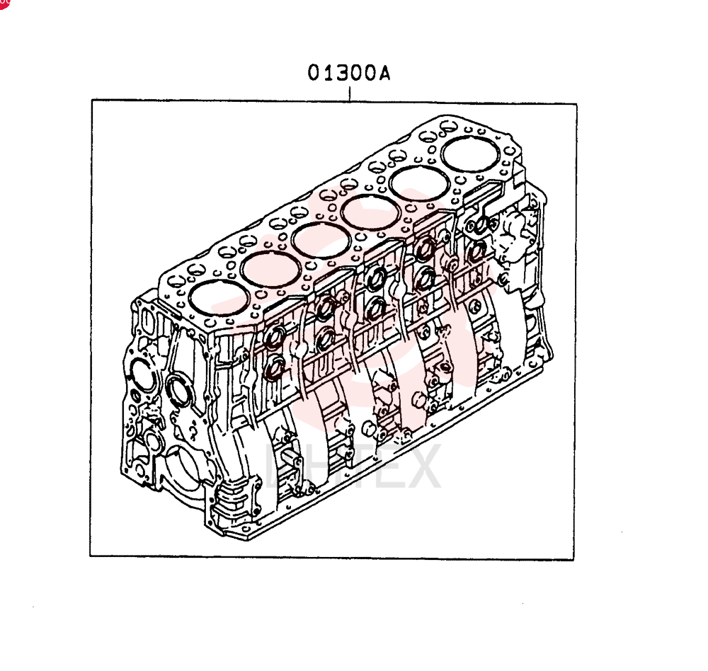 CYLINDER BLOCK VAME996446