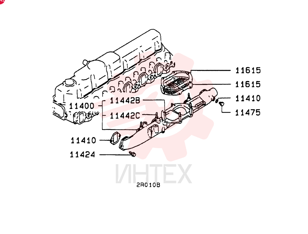 INLET MANIFOLD VAME088376