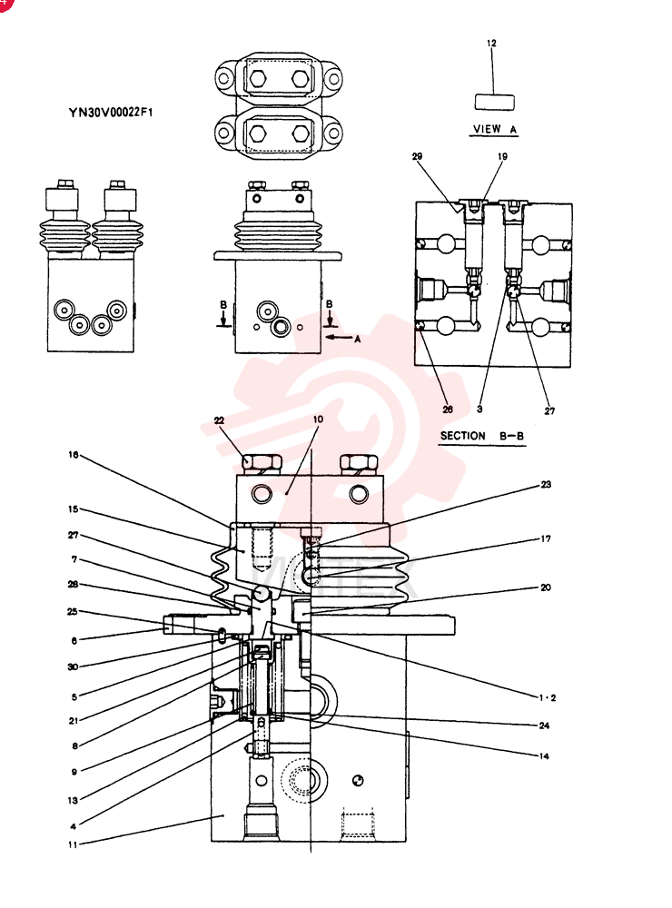 PILOT VALVE YN30V00022F1