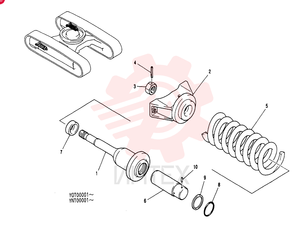 SHOCK ABSORBER YN54D00002F1