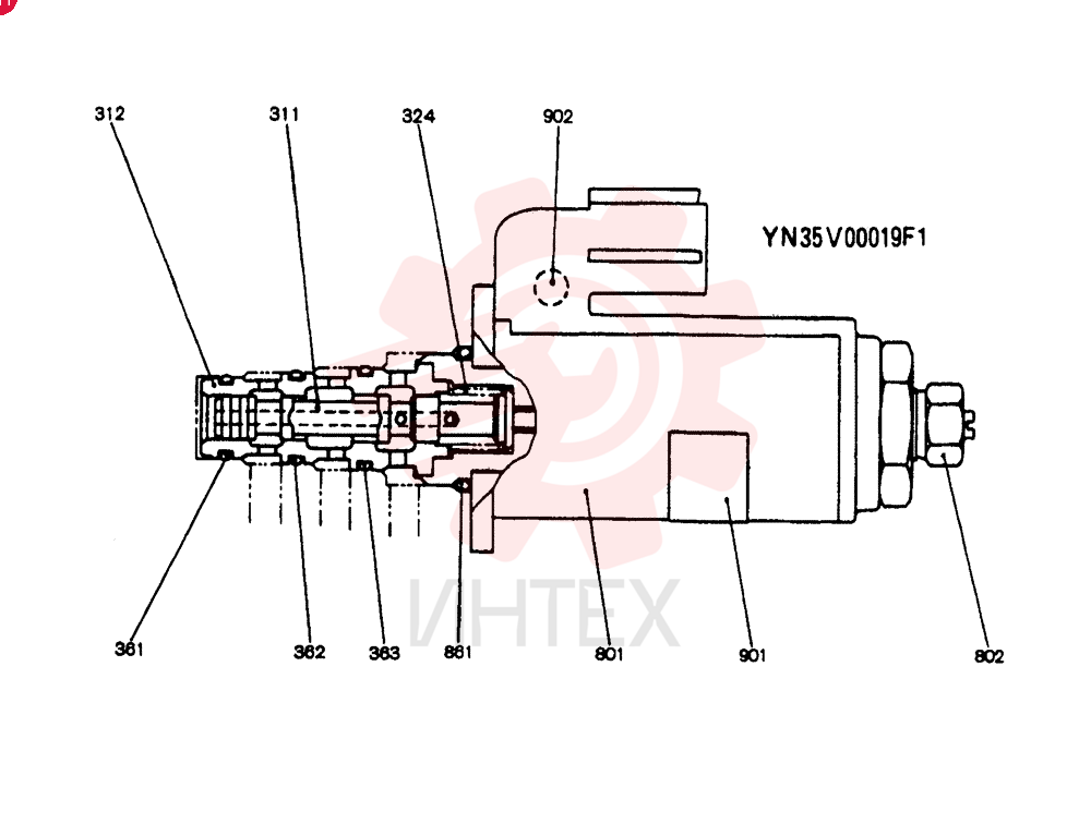 SOLENOID VALVE YN35V00019F1