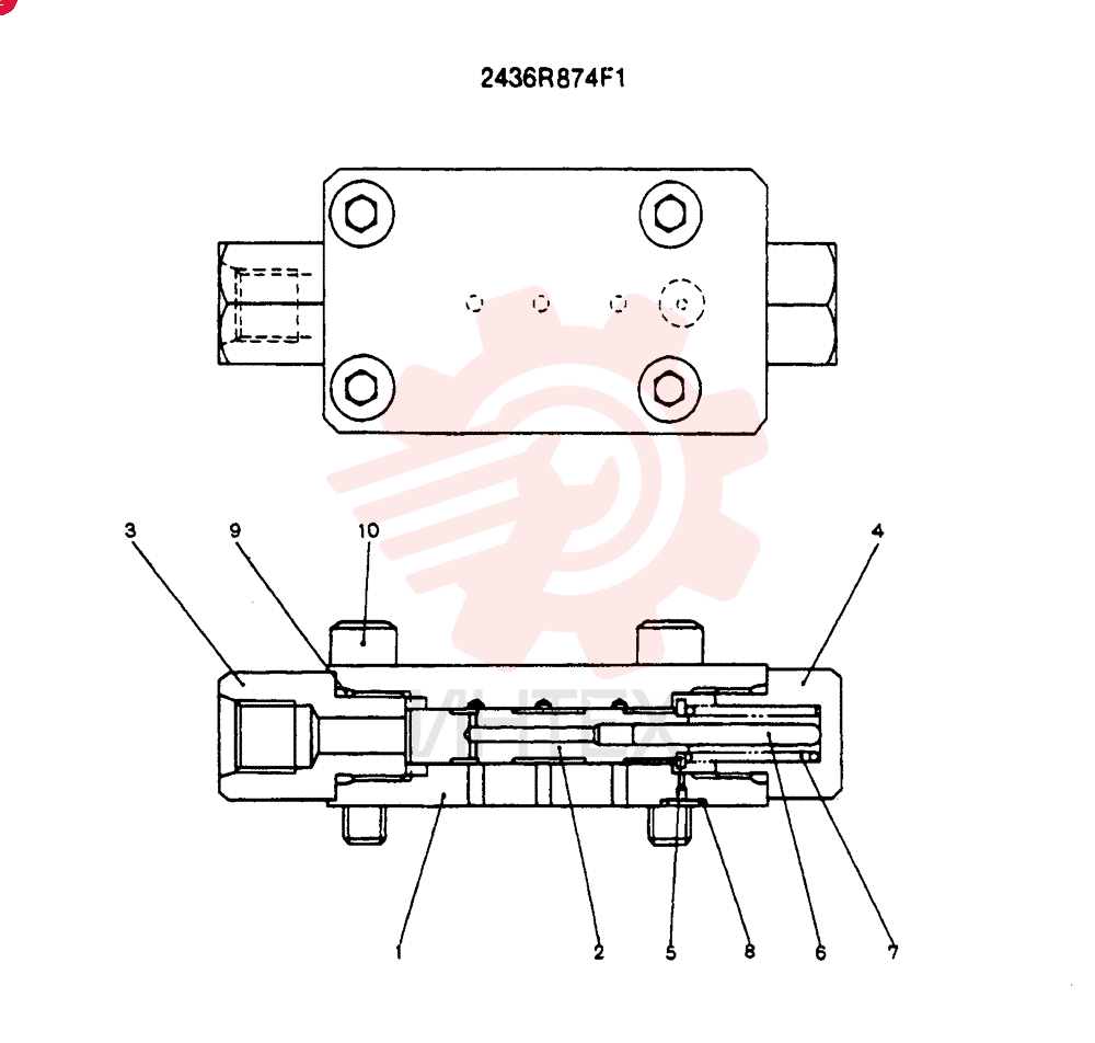 VALVE 2436R874F1