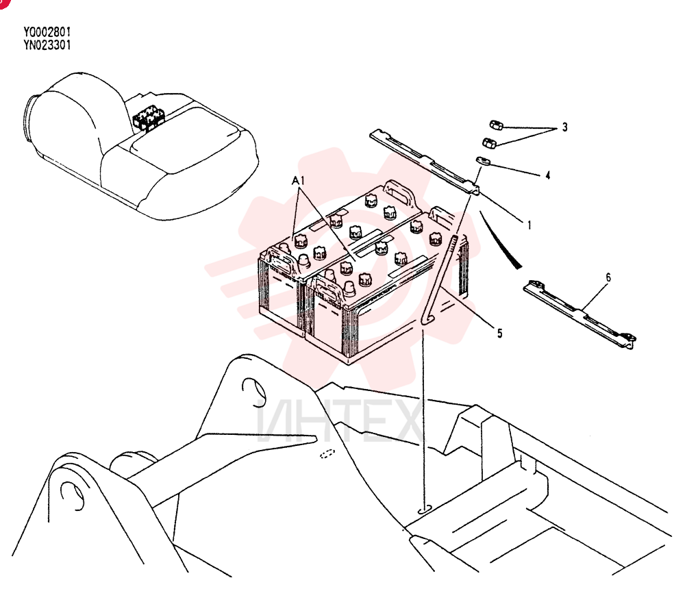 BATTERY INSTAL YN72E00001F2