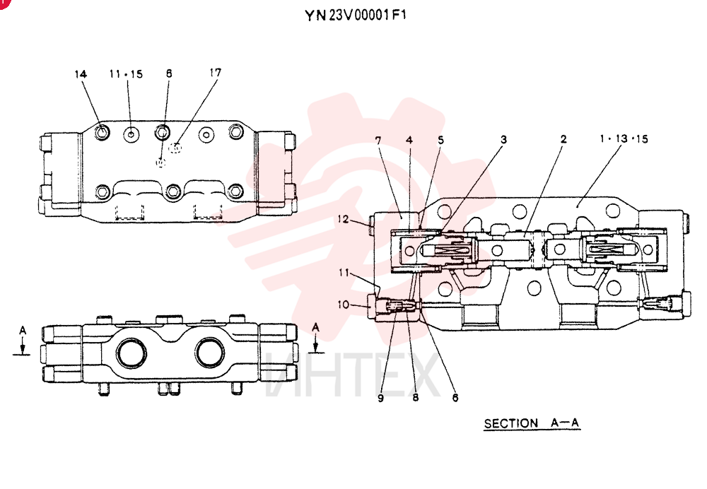 BRAKE VALVE YN23V00001F1