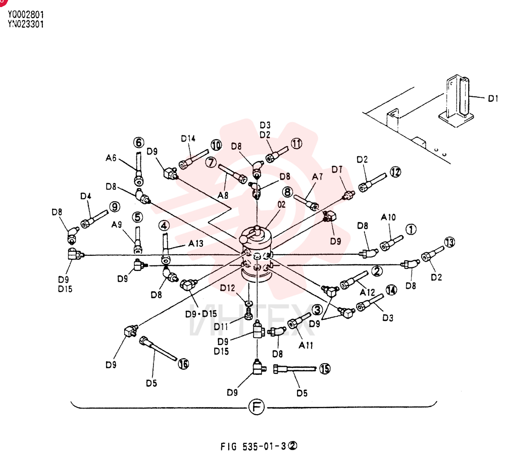 CONTROL LINES,REMOTE YN68H00017F1 (1)