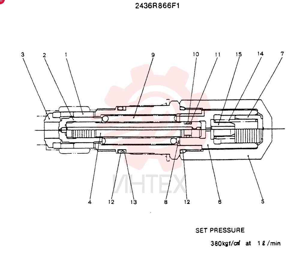 PILOT VALVE 2436R866F1