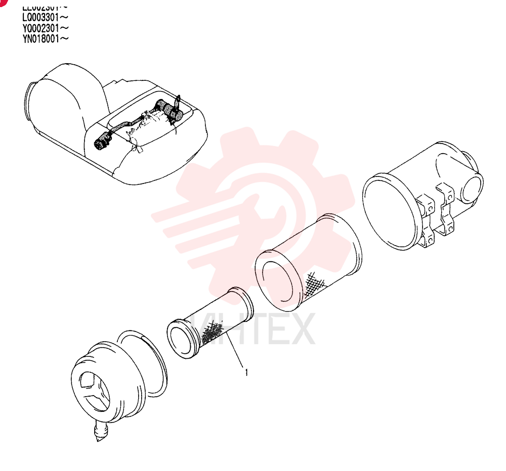 AIR CLEANER YN11P01013P1