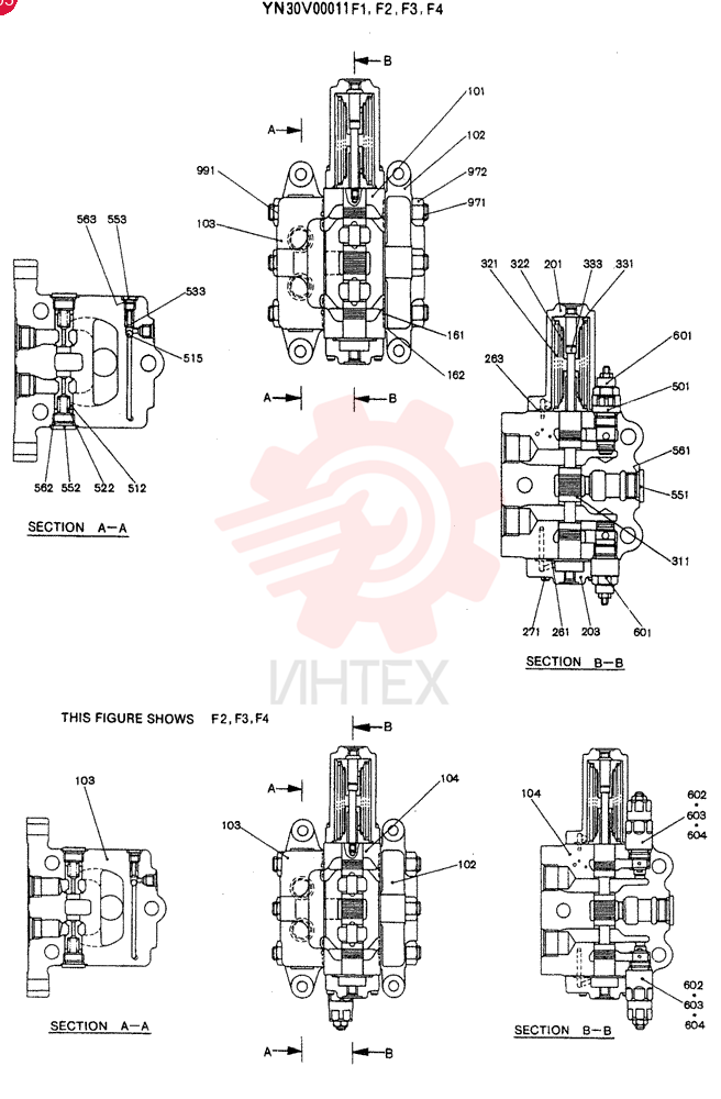 CONTROL VALVE YN30V00011F1