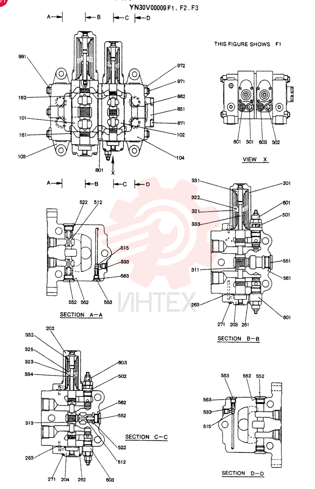CONTROL VALVE YN30V00009F1 (2)