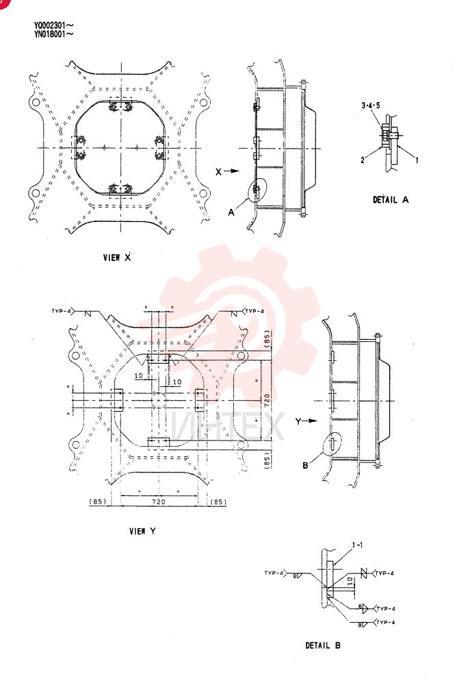 COVER ASSY, UNDER YN01F00005F1