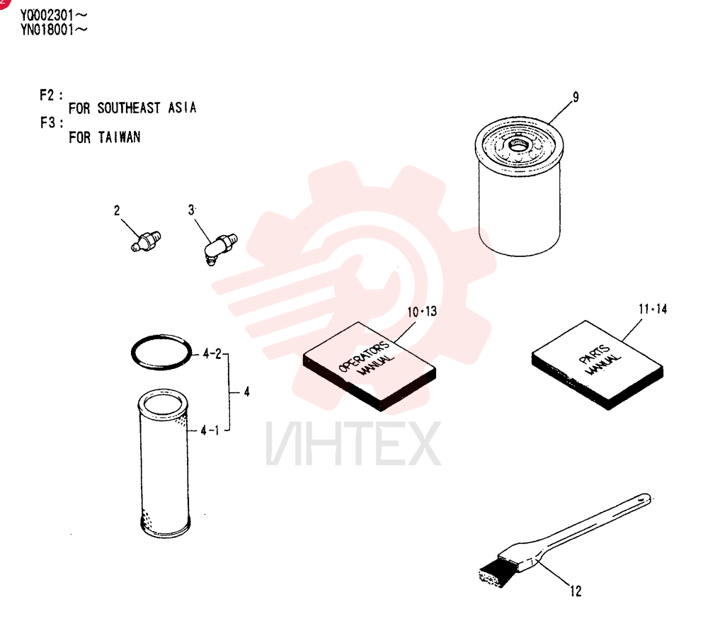 ELEMENT KIT (FOR SOUTHEAST ASIA) YN30T00001F2