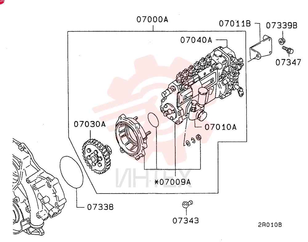 FUEL INJECTION PUMP VAME088806