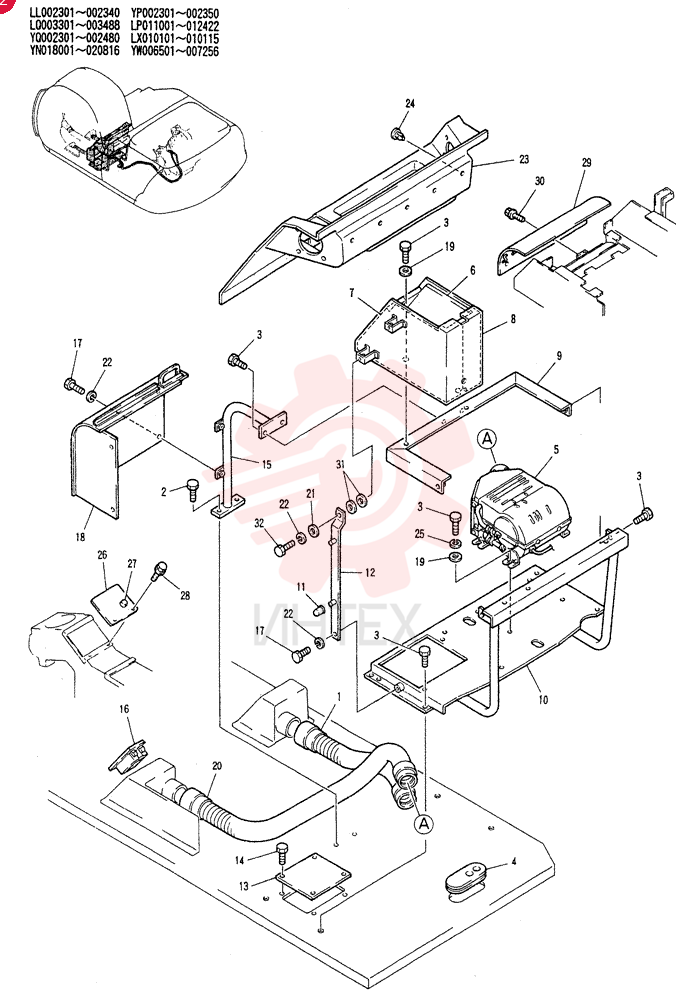 HEATER ASSY YN21M00002F1