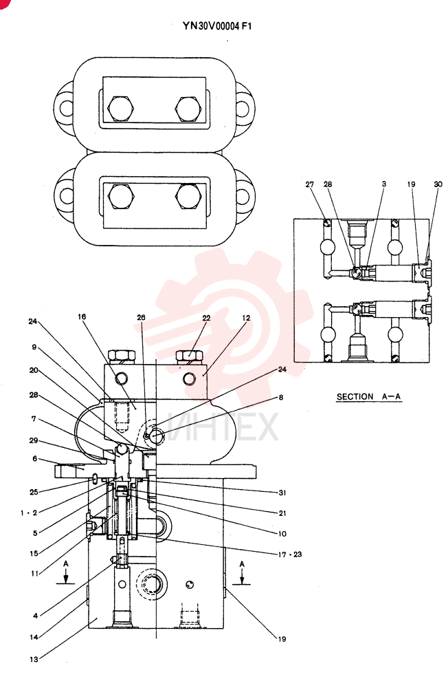 PILOT VALVE YN30V00004F1