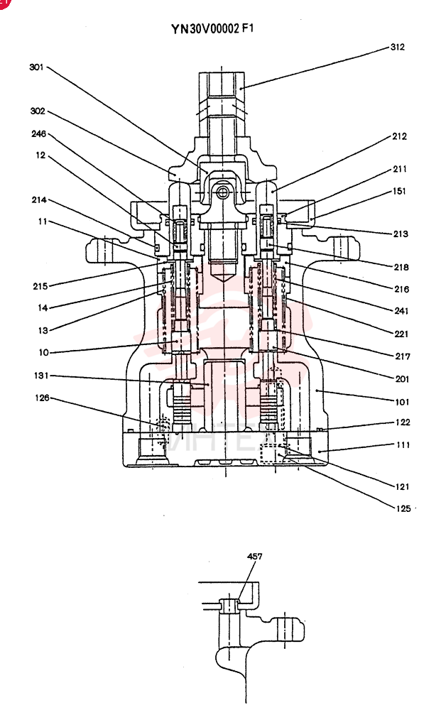 PILOT VALVE YN30V00002F1