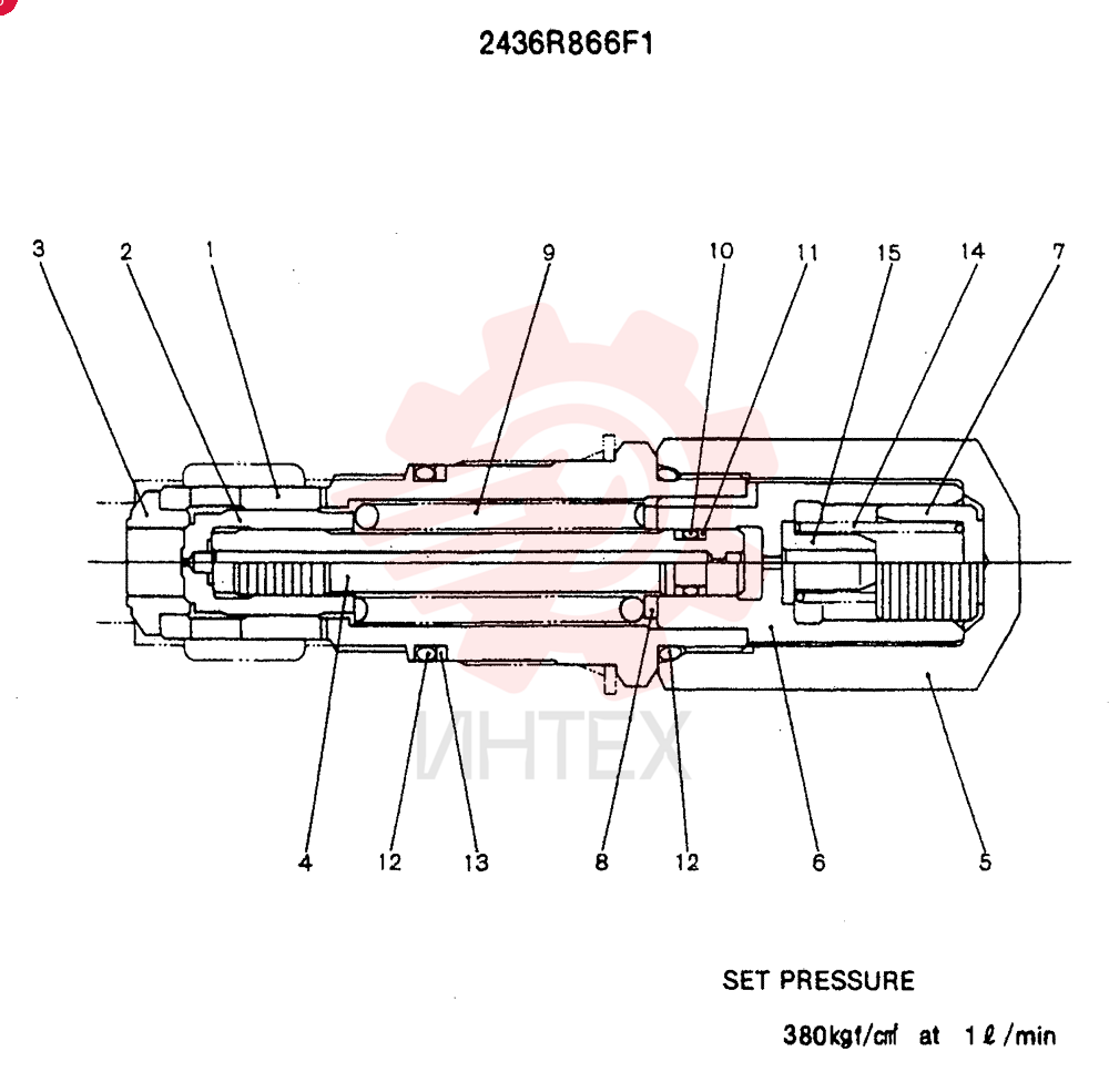 PILOT VALVE 2436R866F1