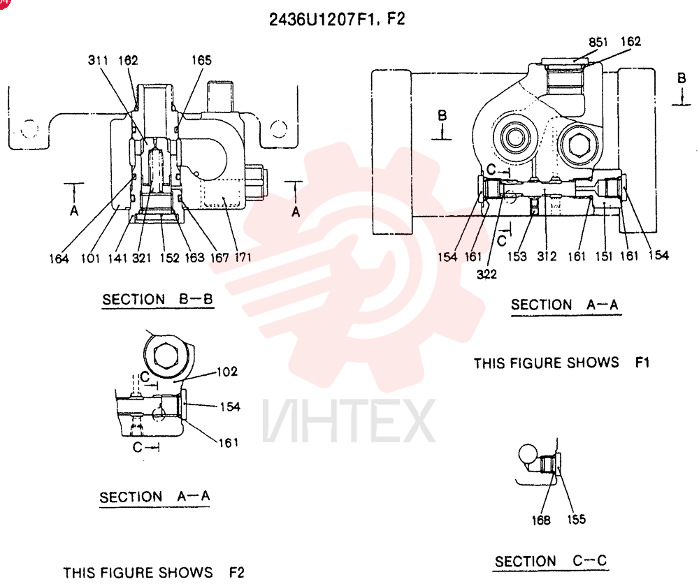 VALVE 2436U1207F1