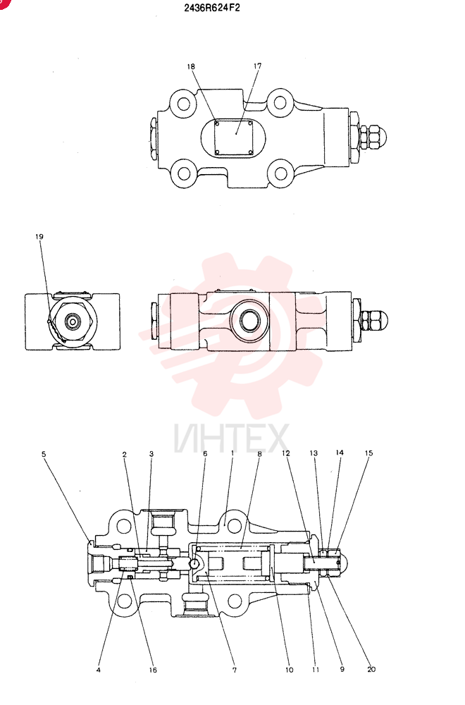 VALVE ASSY,REDUCING 2436R624F2