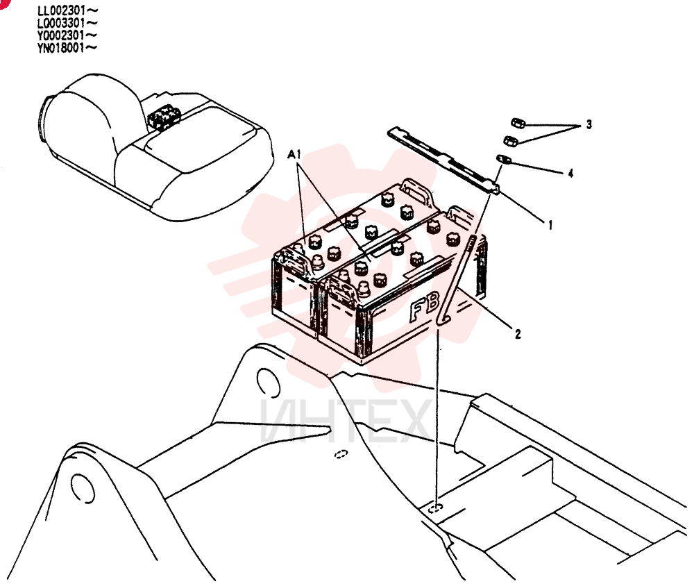 BATTERY INSTAL YN72E00001F1