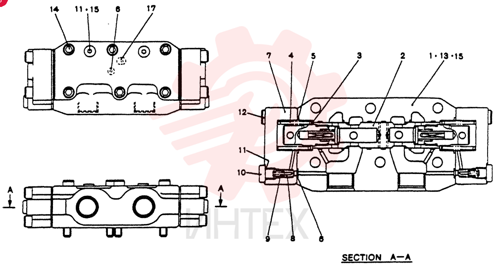 BRAKE VALVE YN23V00001F1