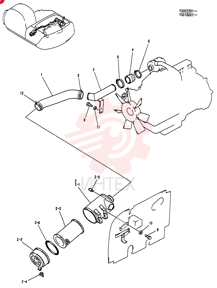 CLEANER ASSY, AIR YN11P00004F1