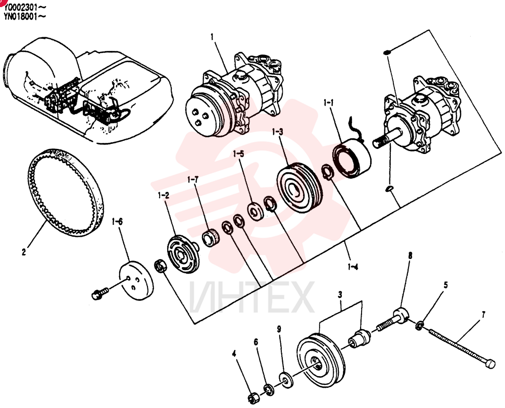 COMPRESSOR ASSY YN91V00002P1