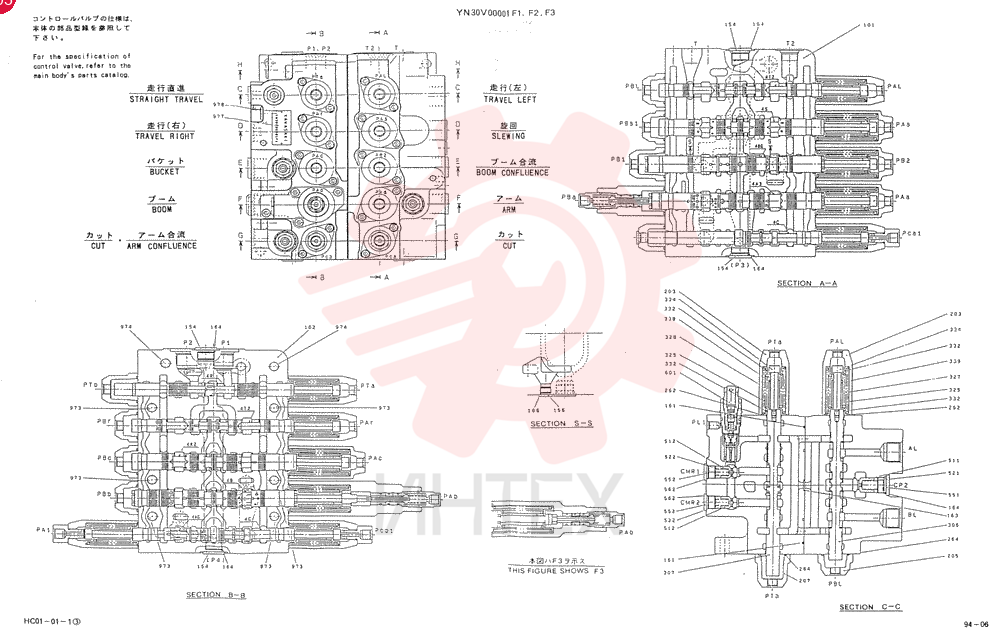 CONTROL VALVE YN30V00001F1 (1)