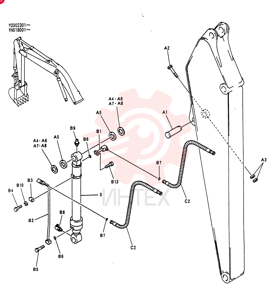 CYLINDER INSTAL YN12B00020F1