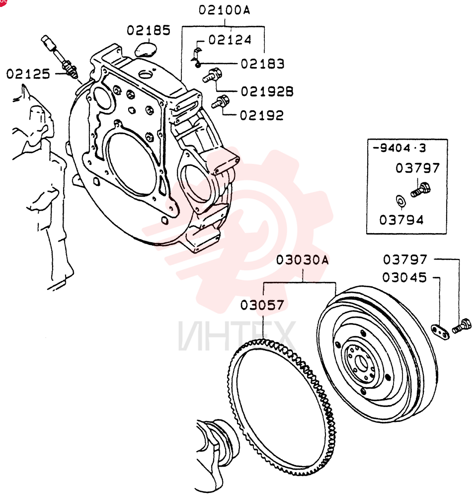 FLYWHEEL VAME088584